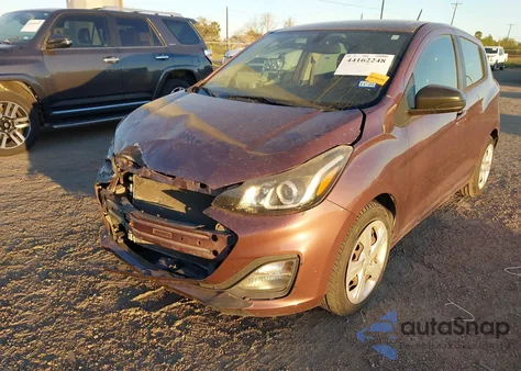 2020 Chevrolet Spark Fwd Ls Automatic из США, поврежденный, VIN KL8CB6SAXLC400210